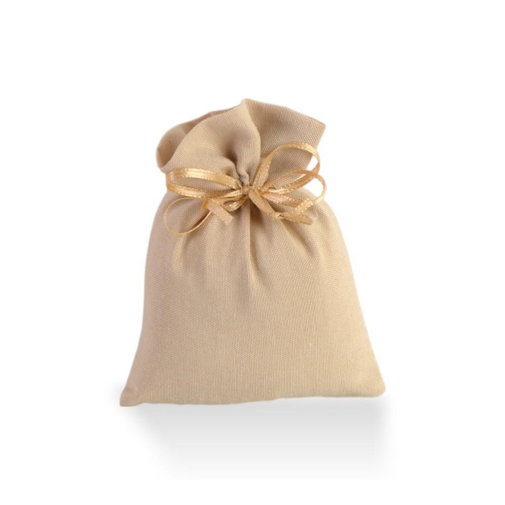 SACCHETTO COTONE 10X13CM MARRONE GR